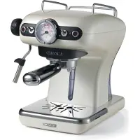 Ariete 1389/1P, Espressomaskin, 0,9 l, Malat kaffe, Kaffekuddar, 850 W, Blå, Gul