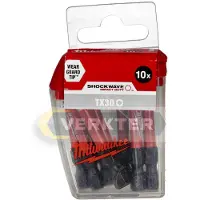 Milwaukee Bits spår Shw 4932471574; TX30; 10 st.