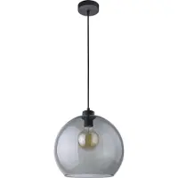 TK Lighting Taklampa , Cubus, dimbara, Grå, Vardagsrum, Glas, Modern