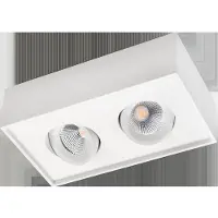 SG ARMATUREN A/S Cube Lux 2x vit 2700K