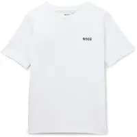 BOSS T-shirt - Vit - - 12 år (152) - T-shirt