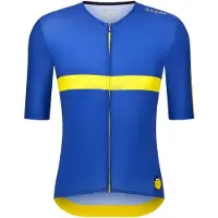 Santini Maillot Jaune Col De La Madeleine 2025 Korta ärmar Cykeltröja