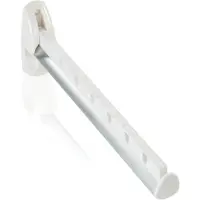 Leifheit 45110, Väggmonterad ställning, Plast, Vit, 310 mm, 1 styck