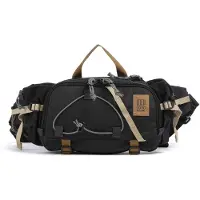 Topo Designs - Midjeväskor - Mountain Hydro Hip Pack Black/Neutral för UnisexNylon - Svart