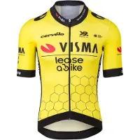 Tvl Team Visma Lease A Bike Premium Aero 2025 Korta ärmar Cykeltröja