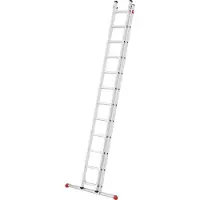 Hailo ProfiStep duo 7212-007 Aluminium förlängningsstege Arbetshöjd (max.): 6.75 m Silver 13.5 kg