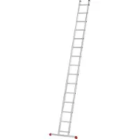 Hailo ProfiStep uno 7115-007 Aluminium Stege Arbetshöjd (max.): 5.15 m Silver 7.9 kg