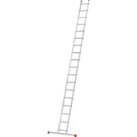 Hailo ProfiStep uno 7118-007 Aluminium Stege Arbetshöjd (max.): 5.95 m Silver 9.6 kg
