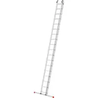 Hailo ProfiStep duo 7218-007 Aluminium förlängningsstege Arbetshöjd (max.): 9.5 m Silver 25.6 kg