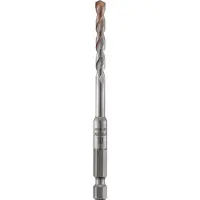 Alpen 0025200600100 Kakelborr 6 mm Total längd 100 mm Cylinderskaft 1 st