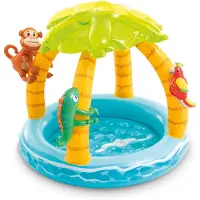 Intex 58417NP, Uppblåsbar pool, 45 l, Rund, 1 År, Vinyl, Multifärg