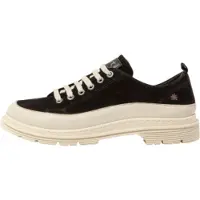Art unisex. 11898S1TG003_001 1898S Birmingham svarta läderskor (45), Hud, 3 till 5 cm, Nyckelband, Casual