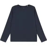 En fant T-shirt marinblå