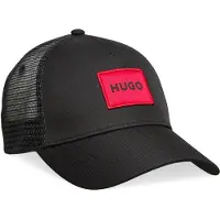 HUGO för män. 50519398 Keps Kody svart (OSFA), Casual, Polyester