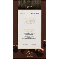 Korres Arganolja avancerad hårfärg / Mellanblond Beige 7.17 Hårfärg 1 st