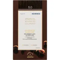 Korres Arganolja avancerad hårfärg Light Brown / ljusbrun 5.0 Hårfärg 1 st