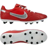 Nike Premier III FG - Cinnabar/Silver/Röd - Gräs (FG), storlek 44