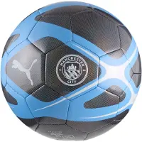 Puma Manchester City Fotboll Culture - Marinblå/Blå, storlek Ball SZ. 5