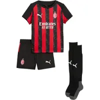 Puma Ac Milan Mini 25/26 Hemma Kortärmad Junior Set
