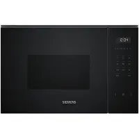 Siemens iQ500 BF555LMB1 - Mikrovågsugn - inbyggd - 25 liter - 900 W - svart