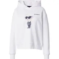 Karl Lagerfeld Sweatshirt beige / grå / svart / vit