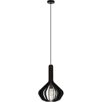 Eglo Hänglampa Velasco, dimbar, Svart, Vardagsrum / matsal, Metall, Modern, Pendellampa