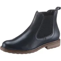 Tamaris Chelsea boots marinblå