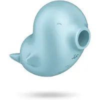 Satisfyer Sassy Seal - klitorisstimulator med lufttryck - turkos