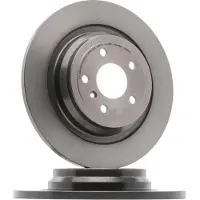 Brembo Bromsskiva 08A95711 bak, full, höggradigt förkolnad, 1 Stycke