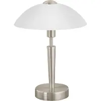 Eglo Sängbordslampa Solo 1, dimbar, Vardagsrum / matsal, Metall, Modern, Bordslampa