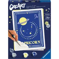Ravensburger Creart Serie Trend D Zodiac Capricornio Målarspel