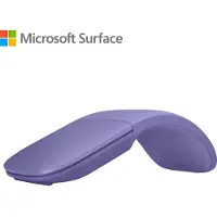 Microsoft Surface Arc Mouse Violet (P) WiFi mus Bluetooth BlueTrack Violett 2 Knappar 1000 dpi Touch-yta