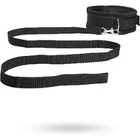 Ouch! Velvet Collar with Leash
