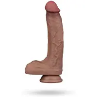 Vuxen Dual Layered Silicone Nature Cock 21.5 cm
