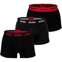 HUGO 50532611 Trunk Red Boxers 3 Enheter