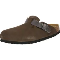 Birkenstock Pantolette 'Boston' mörkgrå