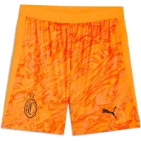 Puma Milan Målvaktsshorts 25/26 - Orange - , storlek Small