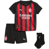 Puma Ac Milan 25/26 Hemma Kortärmad Junior Set