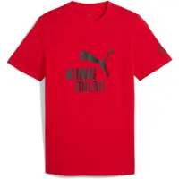Puma Ac Milan King Logo T-shirt Med Korta ärmar