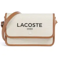 Lacoste Flap Crossbody Beige Man
