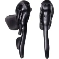 Microshift växel-/bromshandtag ADVENT, 9-växlar, dual control, vänster, svart (ej kompatibel med Shimano) (NEW)
