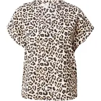 JDY Blus 'JDYLion' beige / svart