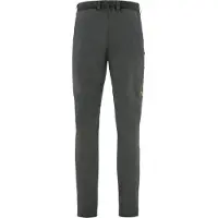 Fjällräven Men's Abisko Trail Stretch Trousers Dark Grey