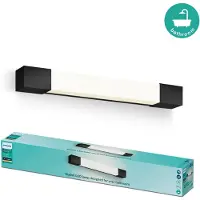 Philips Rover 8720169300255 LED-badrumstakbelysning 5 W Varmvit Svart