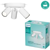 Philips Idris 8720169299153 Tak-spotlights GU10 Vit