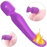 Sex HD Iris - vibrator med värme och dubbla motorer - lila