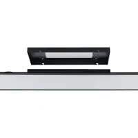 Eglo connect Smart taklampa Salobrena-Z, dimbar, Svart, Vardagsrum / matsal, Aluminium / grå / zink, Modern, Smarta hem taklampa