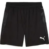 Puma Sportbyxa 'TeamCup' svart / vit