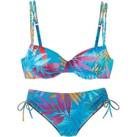 LASCANA Bikini blå / bär / orange / rosa