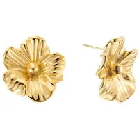 By Jolima Daisy Earring Gold